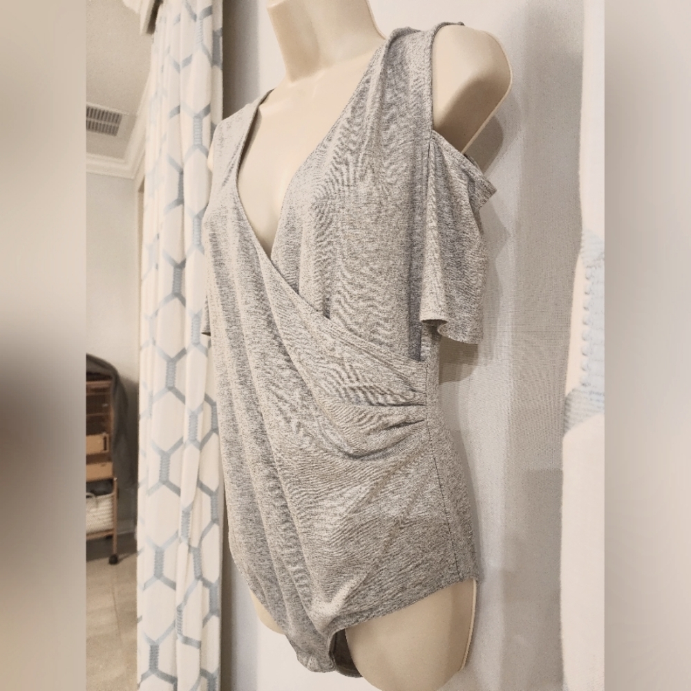 Trouvé Cold Shoulder Bodysuit - Women's Medium